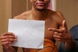 Russell Westbrook Makes NBA History With 200th Career Triple-Double