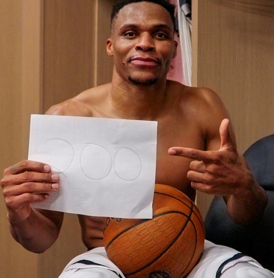 westbrook triple-doppie