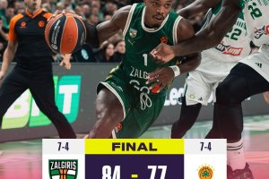 EuroLeague Round 11 | Lonnie Walker IV guida lo Zalgiris Kaunas alla vittoria sul Panathinaikos