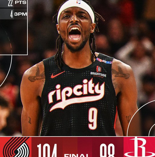 Trail Blazers rockets