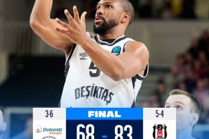 Il Besiktas passa con autorità sul campo di Trento