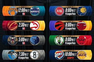 NBA live | Otto partite nella notte