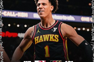 Cadono i Cleveland Cavaliers: gli Atlanta Hawks scappano nella ripresa