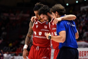 Pallacanestro Reggiana, Vitali in dubbio per la sfida contro Treviso
