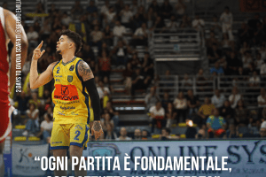 Givova Scafati, Rob Gray: “Contro Reggio Emilia importante il contributo di tutti”
