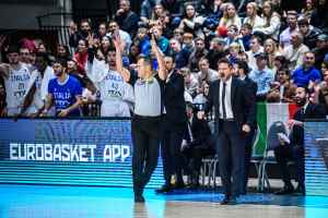 EuroBasket 2025 Qualifiers | ItalBasket, coach Pozzecco non rientra in campo nel secondo tempo