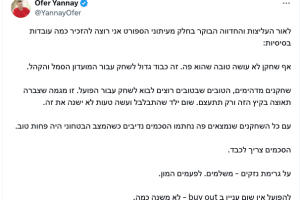 Prende la parola il presidente dell’Hapoel Tel Aviv. Monito alla Stella Rossa