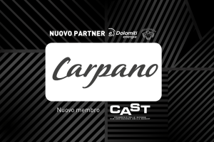 Carpano diventa sponsor della Dolomiti Energia Basket Trentino entrando a far parte del CAST