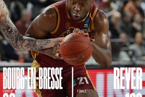 La Reyer Venezia vince sul campo di Bourg con sei uomini in doppia cifra di punti
