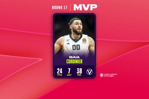 EuroLeague Round 17 MVP: Isaia Cordinier, Virtus Bologna