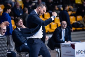 Nicola Brienza: Ci siamo aggiustati meglio a livello difensivo dal terzo quarto in poi