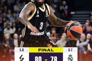 Paris Lee sulla sirena, l’Asvel sorprende il Real Madrid