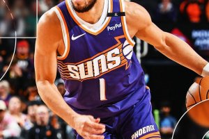 27 di Booker, i Suns battono Golden State
