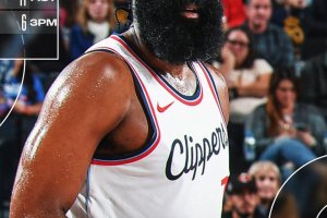 39 di Harden, i Clippers battono i Nuggets