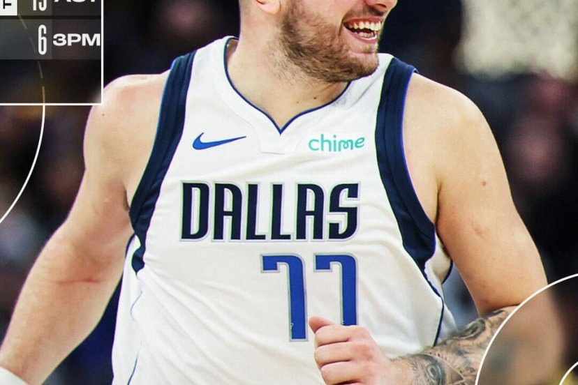Luka Doncic firma una tripla doppia da 45 punti, 13 assist e 11 rimbalzi, trascinando i Mavericks alla vittoria sui Warriors