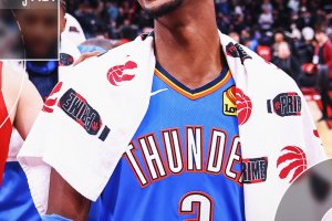 30 di Shai Gilgeous-Alexander, Thunder facili sui Raptors
