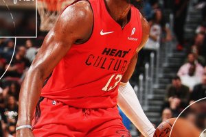 25 di Adebayo, gli Heat superano i Suns