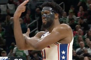 76ers’ Joel Embiid fined $75,000 for obscene gestures