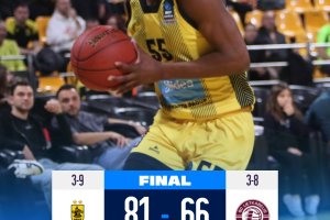EuroCup Round 12 | L’Aris Midea Thessaloniki scappa nel quarto periodo e batte il Lietkabelis