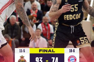 EuroLeague Round 16 | Dominio Monaco: il Bayern Monaco sprofonda