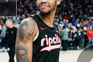 Simons allo scadere, i Blazers battono i Nuggets