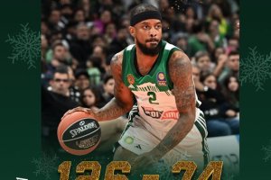 Stoiximan GBL: il Panathinaikos fa la storia con 126 punti e valutazione da record