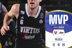 Alessandro Pajola è l’MVP Unipol e il Best ITA Fastweb della 13ª giornata della Serie A Unipol