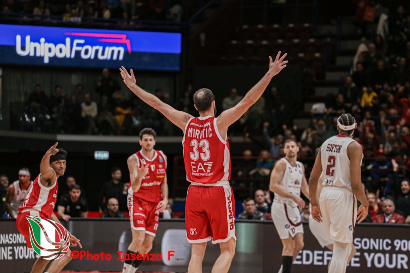 LBA EA7 Emporio Armani Milano - Trapani Shark Nikola Mirotic