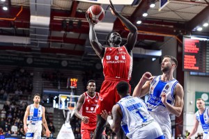 Pallacanestro Reggiana, Momo Faye salta il play-in di BCL contro Bonn