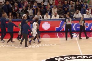 Chaotic First Half: Embiid Ejected in 76ers’ Win Over Spurs