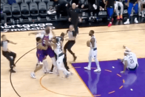 Nurkic, Marshall, and Washington ejected in Mavs-Suns scuffle