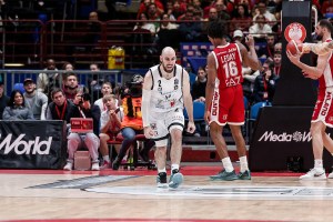 L’Olimpia straripa e spegne Tortona al PalaEnergica, 68-85