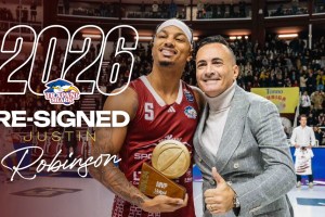 Trapani Shark, Justin Robinson firma l’estensione fino al 2026