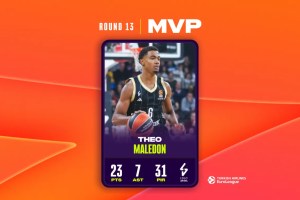 Euroleague Round 13 MVP: Theo Maledon