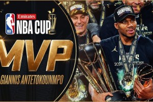 NBA Cup 2024, l’mvp è Giannis Antetokounmpo