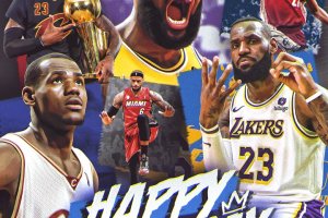 Happy 40th birthday LeBron!