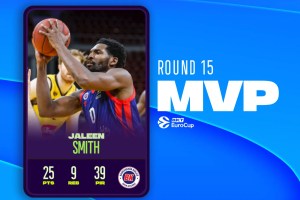 EuroCup Round 15 MVP: Jaleen Smith, Bahcesehir College Istanbul