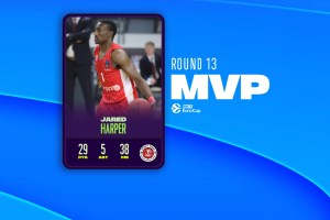 EuroCup Round 13 MVP: Jared Harper, Hapoel Bank Jerusalem