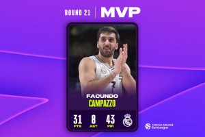 EuroLeague Round 21 MVP: Facundo Campazzo, Real Madrid