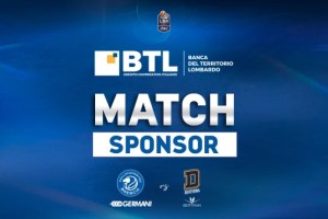 BTL Banca del Territorio Lombardo è match sponsor di Brescia-Tortona