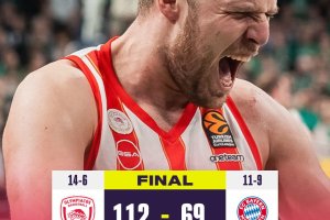 EuroLeague Round 20 | Vezenkov surreale, l’Olympiacos domina contro il Bayern Monaco