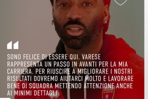 Bradford: “Varese, un passo avanti per la mia carriera”