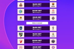 Euroleague, il programma del 20° Round