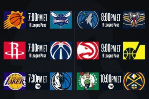 NBA, Nuggets-Celtics e Mavs-Lakers tra le 7 partite in programma