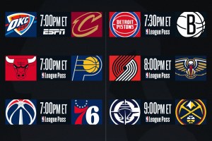 NBA live | Otto partite nella notte