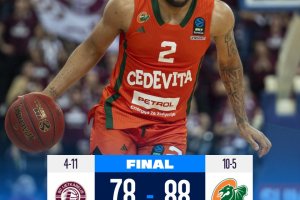 Cedevita Ljubljana domina nel finale: playoff a un passo