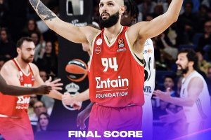 L’Olympiacos domina il Real a Madrid: 28 di Fournier