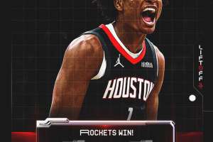 Per gli Houston Rockets la vince Amen Thompson: Boston Celtics sconfitti in rimonta