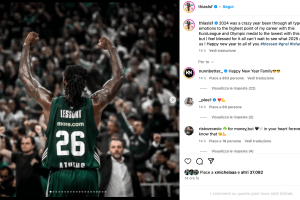 Mathias Lessort: 2024 was a crazy year been through all type of emotions