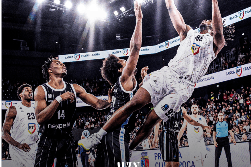 Il Cluj inizia il 2025 con una vittoria dominante, sconfiggendo l’Hamburg 104-83